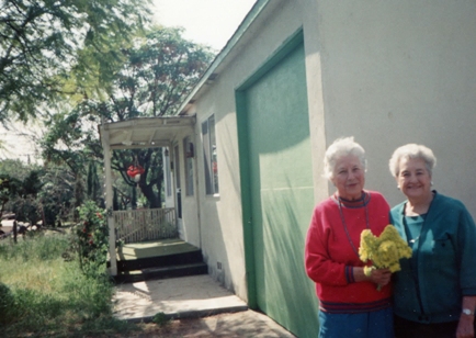 Annie Damron Pilcher & Hester Damron Brimhall